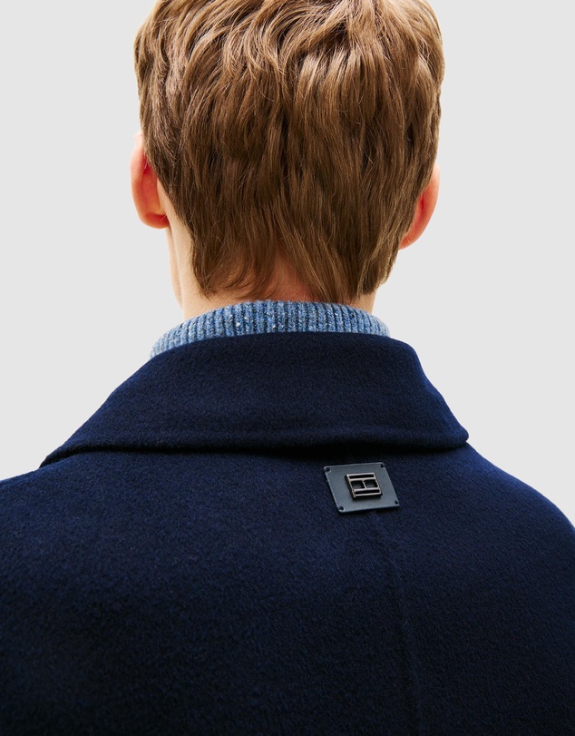 Tommy Hilfiger - Smart Casual Relaxed Coat With Cashmere