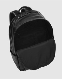 Fossil - Fossil Buckner Black Backpack MBG9465001
