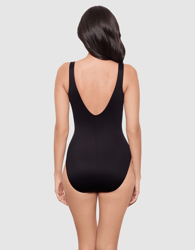 Miraclesuit Swimwear  - Raya de Safari Charmer V Neck Tummy Control Swimsuit