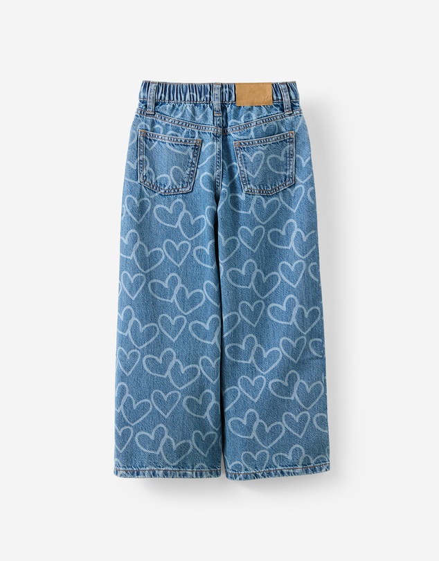 Cotton On Kids - Super Wide Leg Denim Jean
