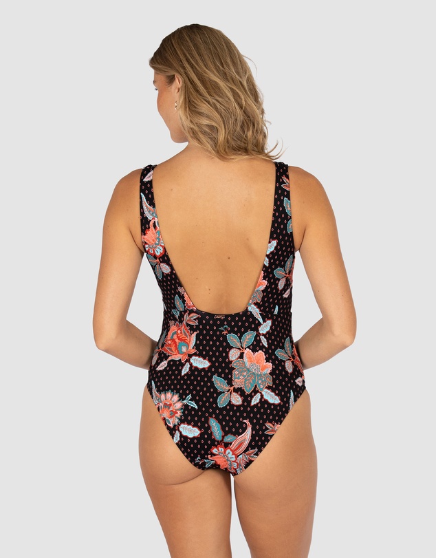 Baku Swimwear - Spice Temple Longline One Piece Swimsuit
