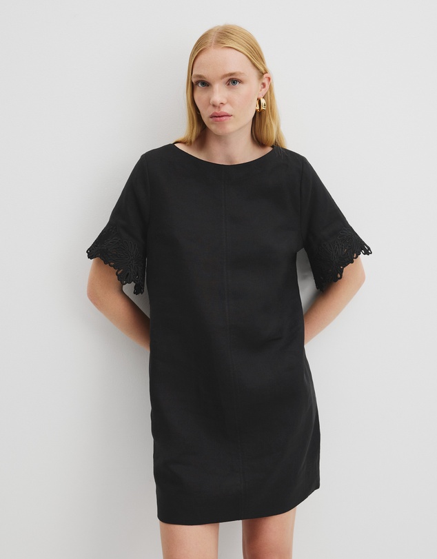 Country Road - Scalloped Mini Dress