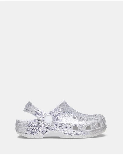 Crocs - Classic Dazzle Glitter Clogs - Babies-Kids