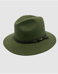 Jacaru - Jacaru 1847 Outback Fedora Hat -