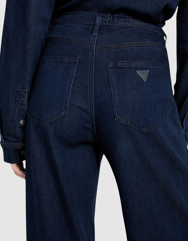 GUESS - Blossom Wide Leg Lyocell Jeans