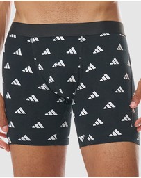 adidas Sportswear - 3 Pack Active Flex Cotton Boxer Brief Underwear
