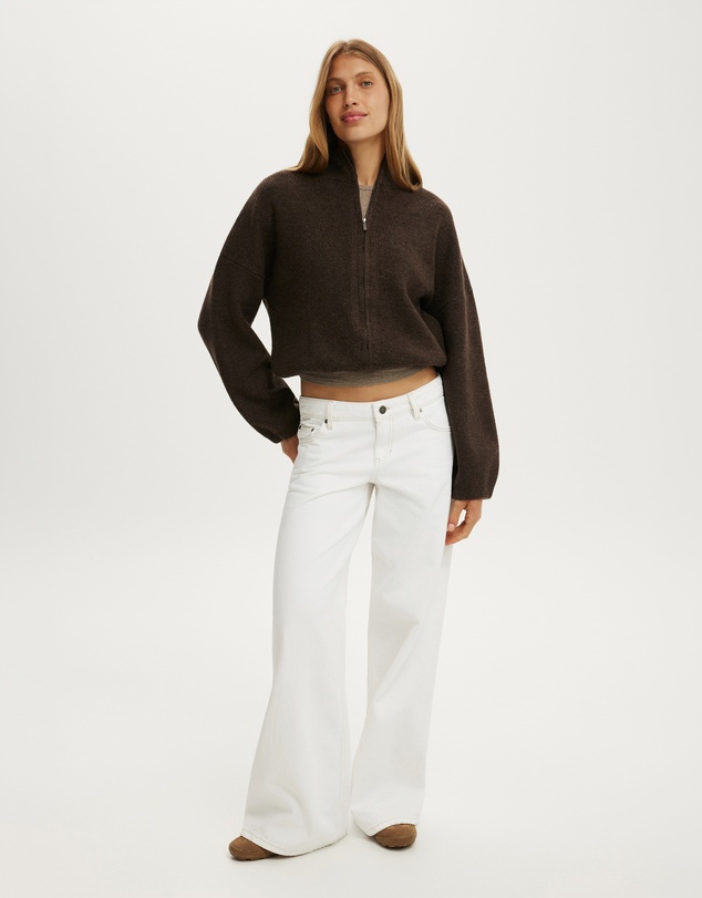 Cotton On - Luxe Tuck Hem Bomber Jacket