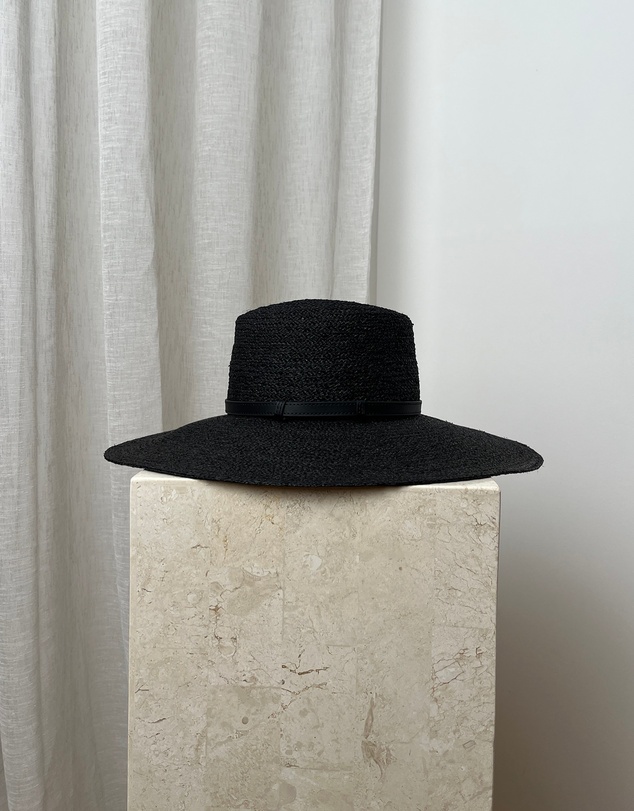 UNE PIECE - Wide Brim Madagascan Raffia Sun Hat