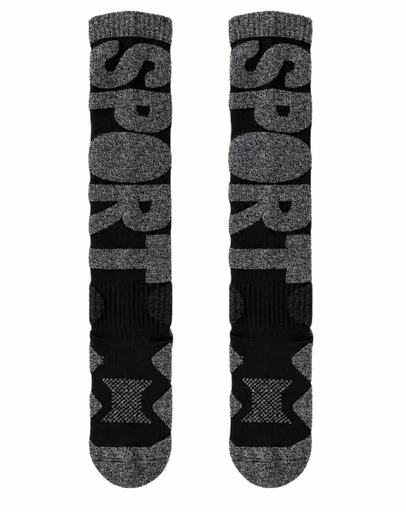 KAJA Clothing - Aspen Ski Socks -BLACK