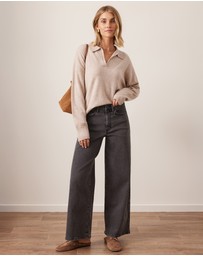 Ceres Life - Evie Wide Leg Jean