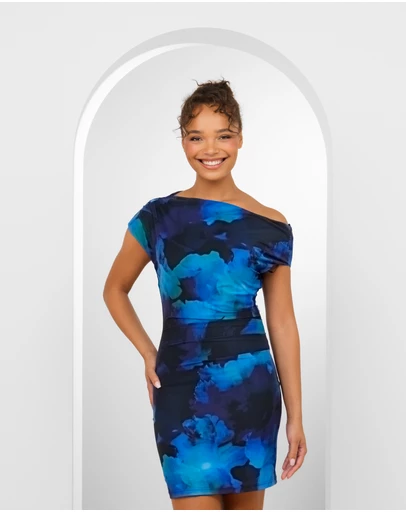 Pilgrim - Jayla Off Shoulder Mesh Mini