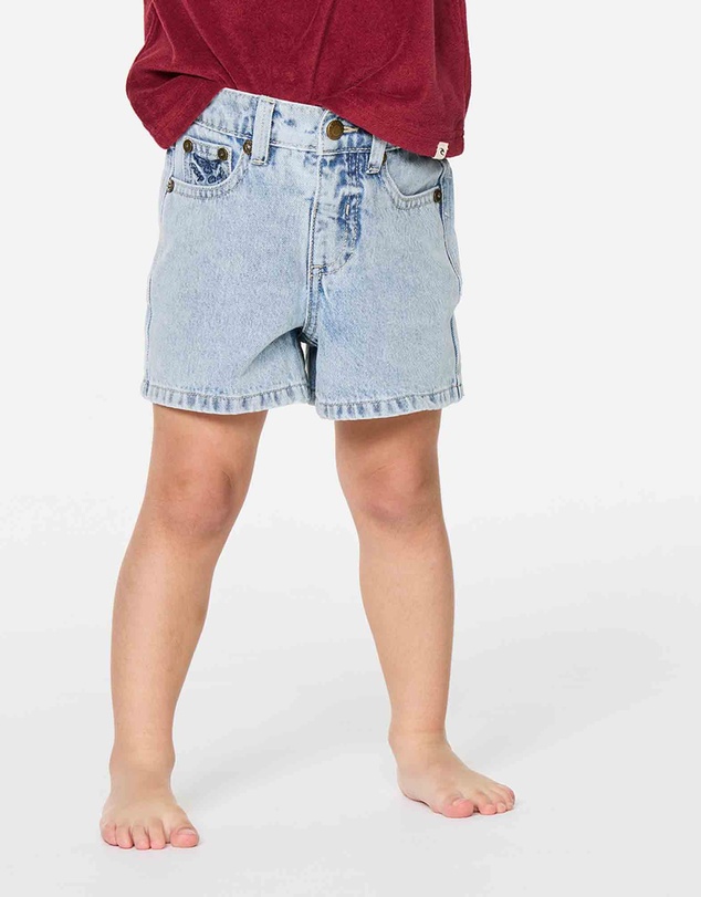 Rip Curl - Tabby Denim Shorts - Girls (1-8 years)