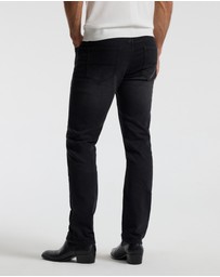 Calibre - Slim Fit Dobby Denim Jeans Black Carbon