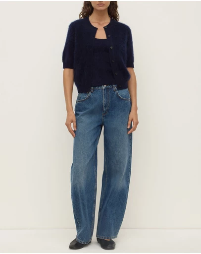 Assembly Label - Carina Wool Short Sleeve Cardigan