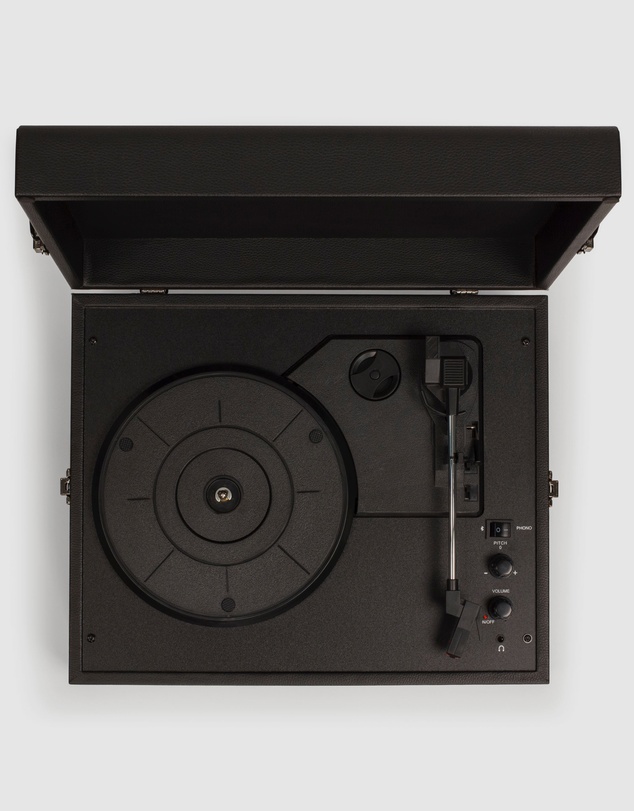 Crosley - Crosley Voyager Black - Bluetooth Portable Turntable