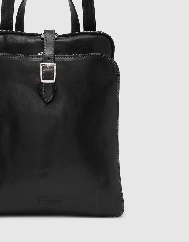 Florence - The Emma Black 3-in-1 Convertible Backpack