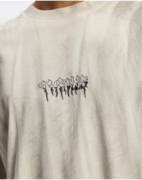 Thrills - Cut Shattered Box Fit Oversized Cropped Tee