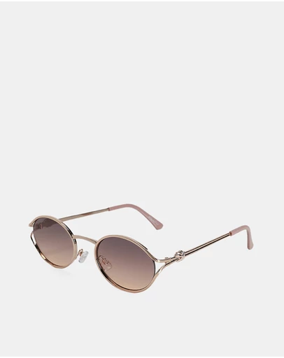 ALDO - Clubsunnies Metal Oval Sunglasses