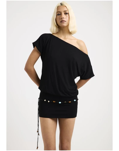Alice In The Eve - Chantal Off Shoulder Mini Dress