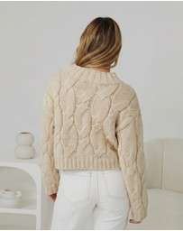 Esther & Co - Hadi Knit - Latte