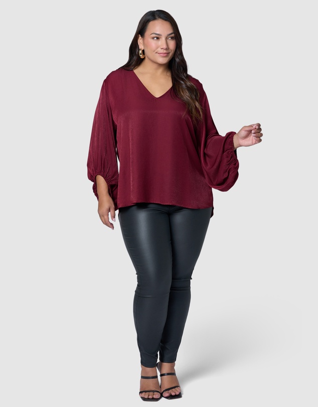 Pink Dusk by Curve Project - Lover Boy Blouse