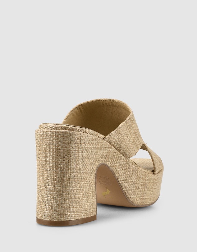 Siren - Milky Platform Sandals