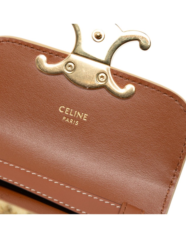 Pre-Loved by Azura Reborn - Pre-Loved Mini Calfskin Leopard Print Claude Crossbody