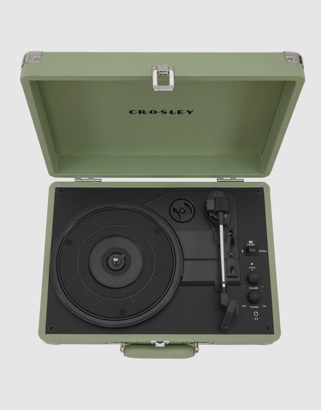 Crosley - Crosley Cruiser Bluetooth Portable Turntable - Mint