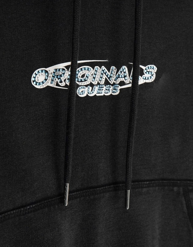GUESS Originals - Guess Originals Bubble Hem Hoodie Sweatshirt