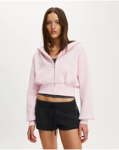 Cotton On - Oversized Zip Through Hoodie