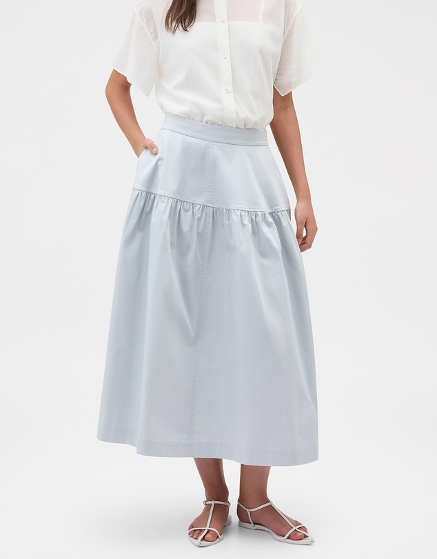 Oroton - Basque Detail Skirt