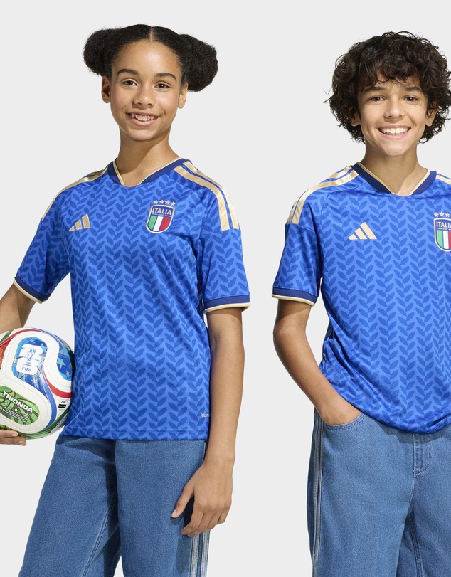 adidas Performance - Italy 26 Home Kids Football Jersey