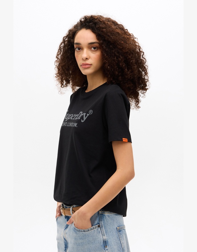 Superdry - Venue Metallic Graphic Tee
