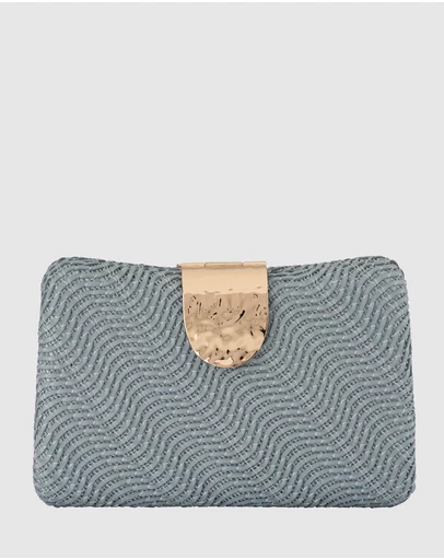 Olga Berg - Lindy Woven Clutch