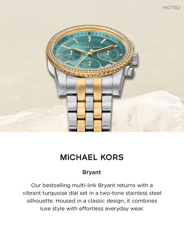 Michael Kors - Bryant Two Tone Chronograph Watch