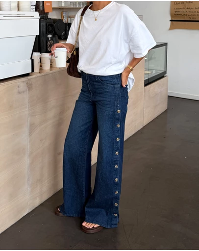 DRICOPER DENIM - Hollie Wide Leg Jeans