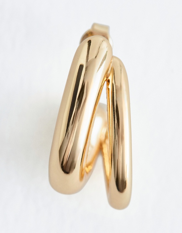 & Other Stories - Small Double Hoops