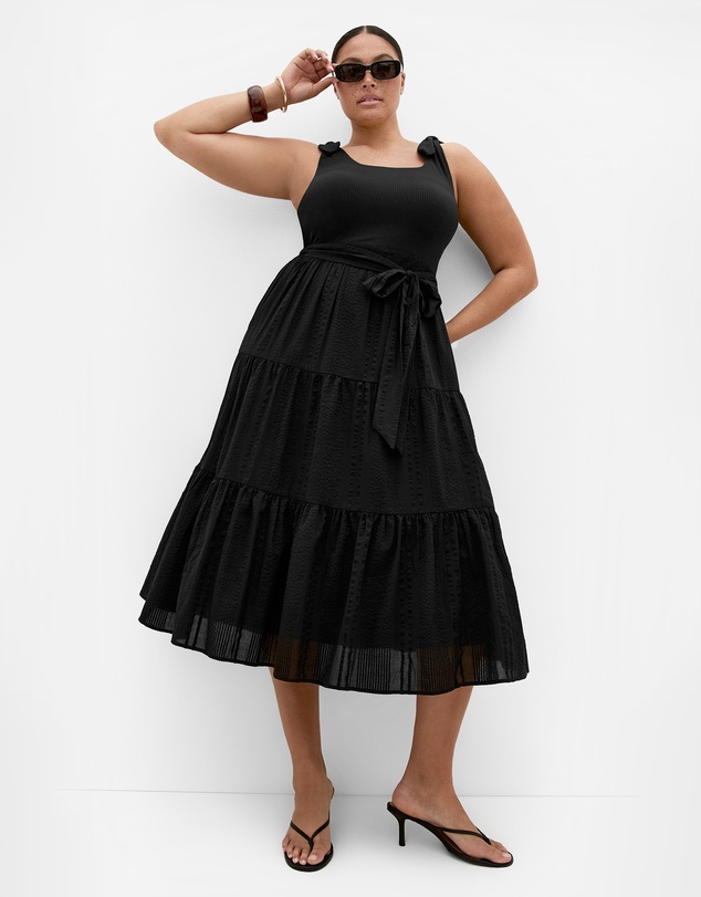 City Chic - Plus size Hallie Dress - black