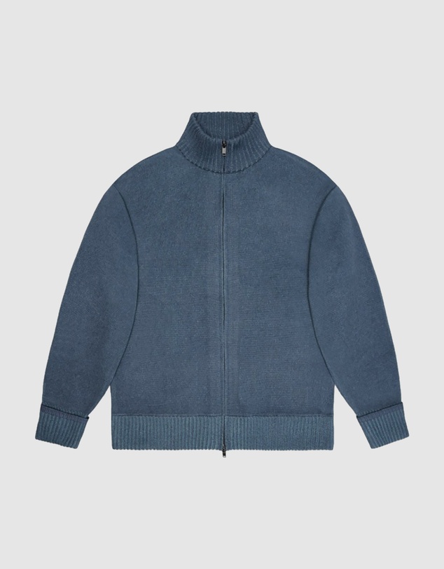 RAINS - Women's Sowa Knit Zip Cardigan Dusk/Breeze