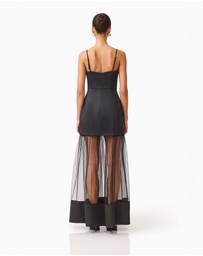 Elliatt - Marcella Strapless Gown in Black