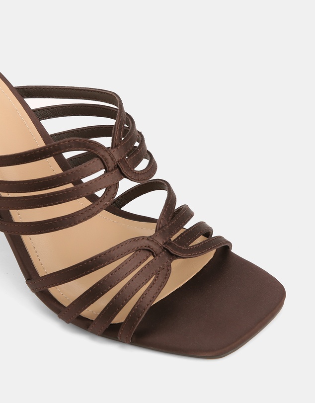 Wittner - Yasmin Satin Heel Sandals