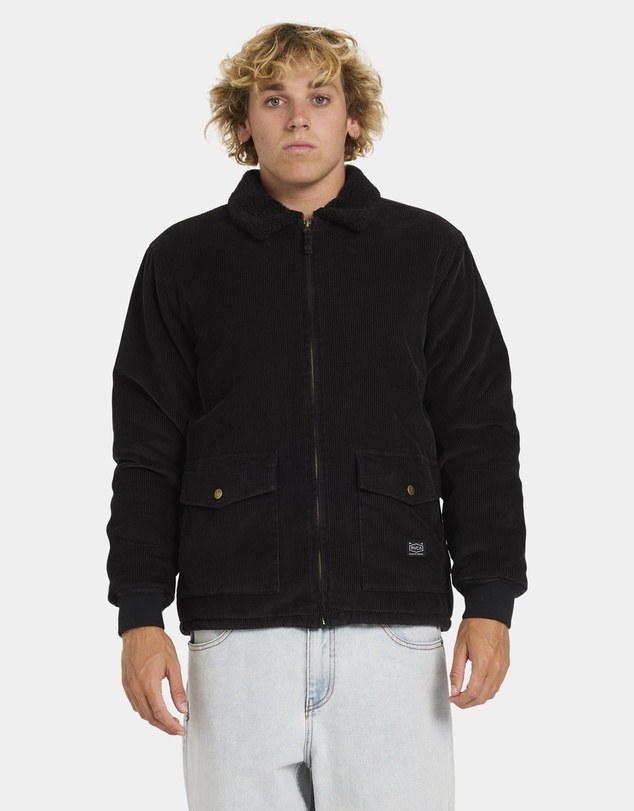RVCA - Mens Station Cord Coach Jacket