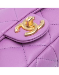 Pre-Loved by Azura Reborn - Pre-Loved chanel Mini Flap Bag Lambskin Chain Strap
