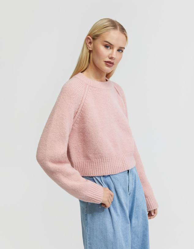 Oxford - Mei Alpaca Blend Soft Knit Top