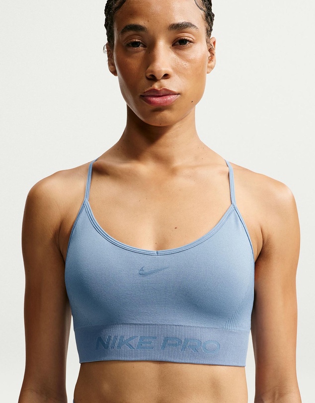 Nike - Pro Seamless Light-Support Padded Sports Bra