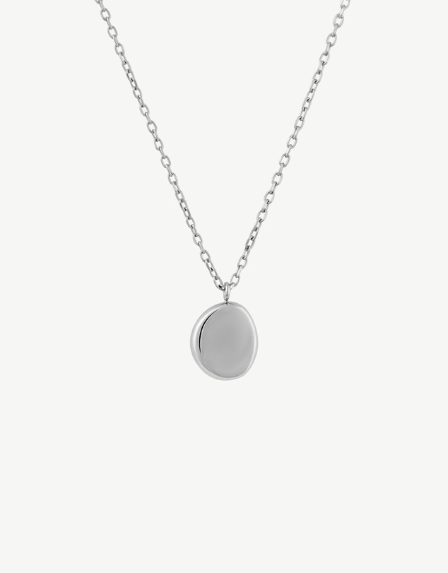 Zahar - Engravable Pebble Pendant Necklace