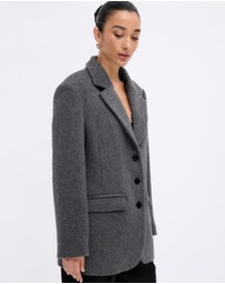 Minima Esenciales - Kiara Brushed Wool Jacket
