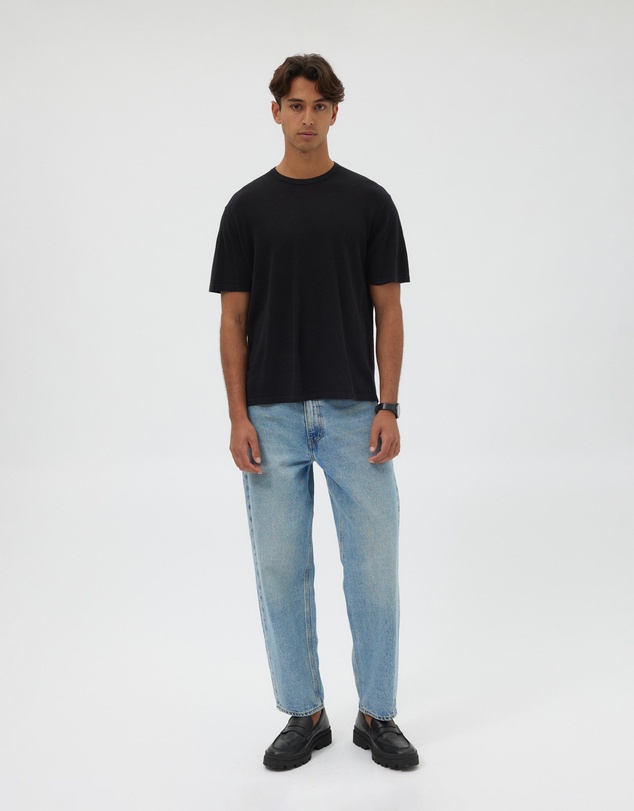 AERE - Linen Blend Knit T-shirt