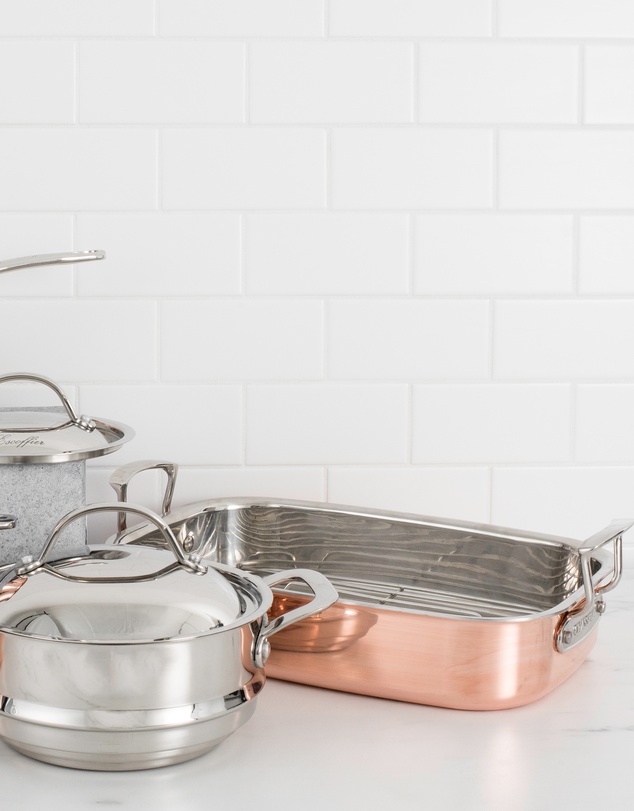 Chasseur - Escoffier Induction Roaster 35x26cm - Copper