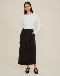 The Fated - Lover Denim Skirt